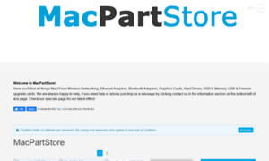 Macpartstore.co.uk thumbnail