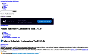 Macro-scheduler-automation-tool.soft32.com thumbnail