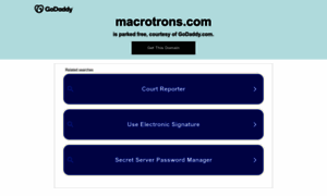 Macrotrons.com thumbnail