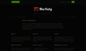 Macruby.org thumbnail