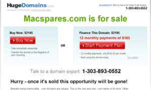 Macspares.com thumbnail