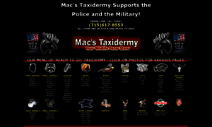 Macstaxidermy.com thumbnail
