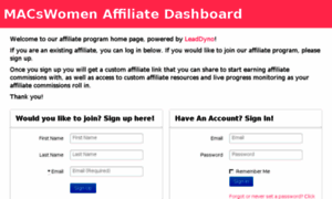 Macswomen.leaddyno.com thumbnail