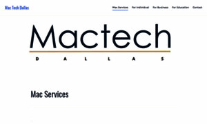 Mactechdallas.com thumbnail