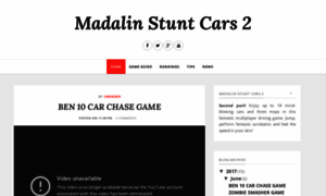 Madalinstuntcars2game.blogspot.com thumbnail