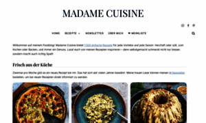 Madamecuisine.de thumbnail