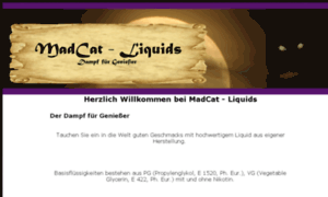 Madcat-liquids.de thumbnail