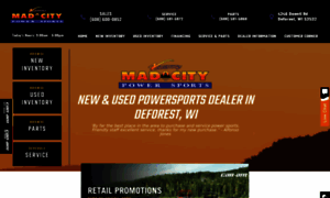 Madcitypowersports.com thumbnail