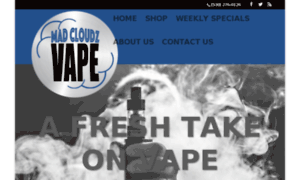 Madcloudzvape.com thumbnail