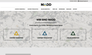 Madd-agency.de thumbnail