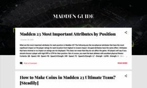 Maddenguide.blogspot.com thumbnail