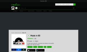 Madein80.radio.fr thumbnail