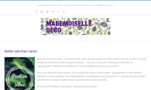 Mademoiselledeco.com thumbnail