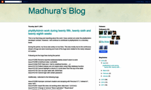 Madhuracj.blogspot.com thumbnail