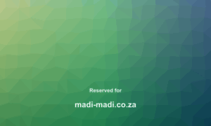 Madi-madi.co.za thumbnail