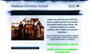 Madisonchristianschoolsd.com thumbnail