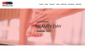 Madonnabeautyday.at thumbnail