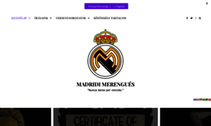 Madridimerengues.hu thumbnail