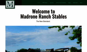 Madroneranchstables.com thumbnail