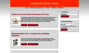 Maelys.fr thumbnail