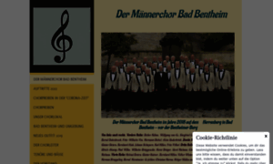 Maennerchor-badbentheim.de thumbnail