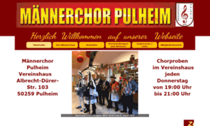 Maennerchor-pulheim.de thumbnail