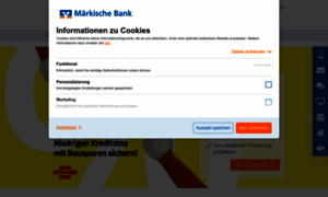 Maerkische-bank.de thumbnail