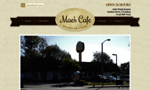 Maes-cafe.com thumbnail