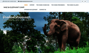 Maesaelephantcamp.com thumbnail