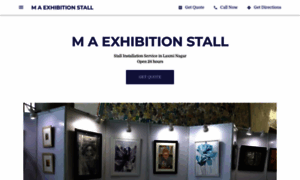 Maexhibitionstall.business.site thumbnail