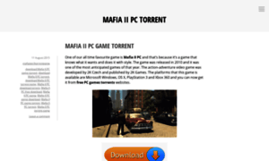 Mafiaiipc3torrentgame.wordpress.com thumbnail