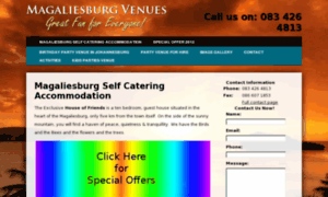 Magaliesburg-venues.co.za thumbnail