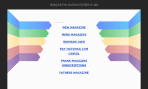 Magazine-subscriptions.us thumbnail