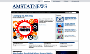 Magazine.amstat.org thumbnail