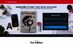 Magazine.dailymusicroll.com thumbnail