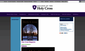 Magazine.holycross.edu thumbnail