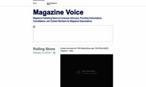 Magazinesvoice.wordpress.com thumbnail