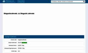Magazinzahrada.cz.ip-adress.com thumbnail
