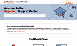 Magento-u-support.magento.com thumbnail