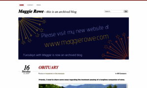 Maggierowe.wordpress.com thumbnail