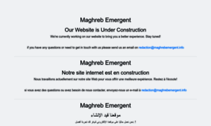 Maghrebemergent.info thumbnail