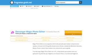 Magic-photo-editor.programas-gratis.net thumbnail