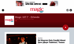 Magic107.iheart.com thumbnail