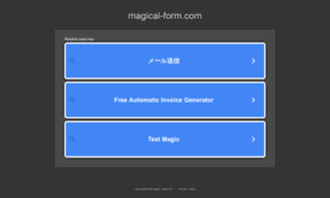 Magical-form.com thumbnail