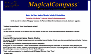 Magicalcompass.com thumbnail