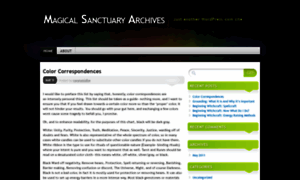 Magicalsanctuaryarchive.wordpress.com thumbnail