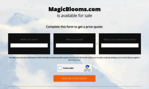 Magicblooms.com thumbnail