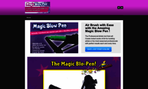 Magicblowpen.com thumbnail