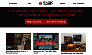 Magiccardinvestor.com thumbnail