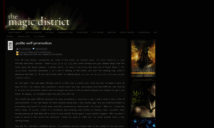 Magicdistrict.wordpress.com thumbnail